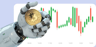 dashboardweergave van Snelle dataveer platform voor cryptobeurs